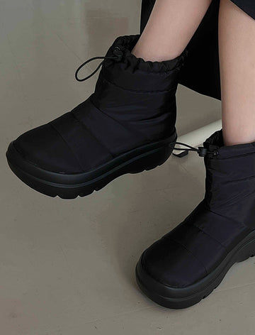 PLATFORM PADDING BOOTS